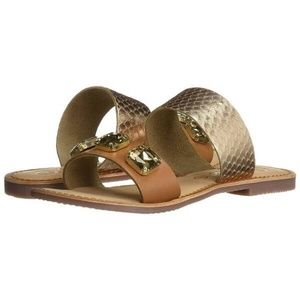 Callisto leather sandals
